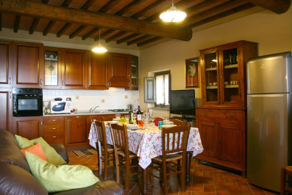 Villa Ca' Di Vestro San Giustino Valdarno Bagian luar foto